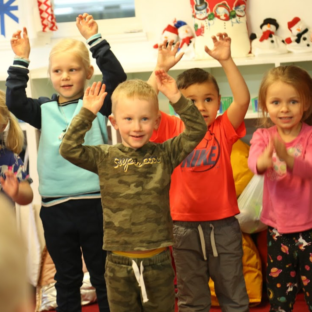 Raise your hand if you're having fun!