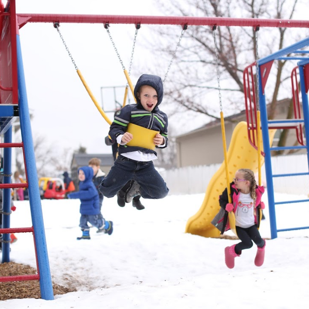 Play outside even in the snow